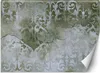Vlies fototapete Grünes Vintage-Ornament 100x70 cm Feeby Produktbild-Vorschau 1