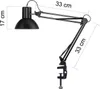 UNiLUX 400093600 UNiLUX SUCCESS 66 lampada da tavolo, Anteprima dell’immagine prodotto 6