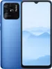 A blue Xiaomi Redmi 10C smartphone is shown from the back and front, displaying a mountain landscape on its screen. Náhľad obrázku produktu