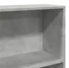 vidaXL Bücherregal Betongrau 80x24x143 cm Holzwerkstoff Produktbild-Vorschau 8