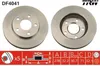TRW Bremsscheiben (2 Stück) Vorderachse DF4041 Produktbild-Vorschau 1