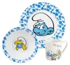 Die Schlümpfe Frühstücksset für Kinder - Geschirr Set Produktbild-Vorschau 1