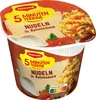 Maggi 5 Minuten Terrine Nudeln in Rahmsoße 6er Pack (6x61g Produktbild-Vorschau 2