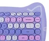 Teclado inalámbrico portátil Kitty, color lavanda, modelo Vista previa de la imagen del producto 3