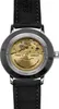 The back of a watch showing the internal automatic movement. Voir les images du produit