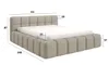 Polsterbett NUBO Premium 160x200 cm mit Bettkasten – Produktbild-Vorschau 13