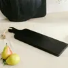 Koopman Holzschneidebrett, 50x25x2 cm, schwarz Produktbild-Vorschau 5