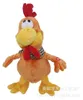 Jouet musical en peluche de 38 cm représentant un coq qui Voir les images du produit 2