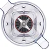 A close-up, top-down view of the blades inside a blender jar. Anteprima dell’immagine prodotto