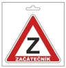 Sticker "BEGINNER" (105 x 120 mm) Productafbeelding-voorbeeld 1