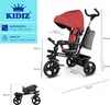 KIDIZ® Dreirad 5in1 Kinderdreirad mit Schubstange Produktbild-Vorschau 14