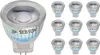 10x LED Lampen MR11 warmweiß 3W G4 / GU4 / MR11 Produktbild-Vorschau 1