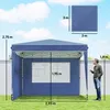 Outsunny Pavillon 3 x3 m Wasserdicht höhenverstellbar Produktbild-Vorschau 3