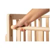 GEUTHER Beistellbett Betty in Weiß | 45 x 90 cm | 9-fach Produktbild-Vorschau 11