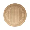 Volero - Jute Gartenteppich Rund - Mavi Stripes Creme Braun Produktbild-Vorschau 2