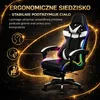Fotel gamingowy COYOTE LED, krzesło biurowe dla gracza, Podgląd zdjęcia produktu 2