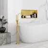 Rea Badezimmerregal 09 30X60X10 Brush Gold Produktbild-Vorschau 3