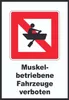 Ruderboote verboten Symbol und Text A1 (594x841mm) Produktbild-Vorschau 1