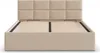 Polsterbett BORGO 140x200 mit Bettkasten, Metall-Lattenrost Produktbild-Vorschau 5