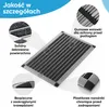 Wycieraczka aluminiowa srebrna 40x60 cm na zewnątrz i do Podgląd zdjęcia produktu 4
