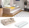 Lit d'enfant Vitalispa Enzo Sonoma 90x200 cm avec matelas, Voir les images du produit 2
