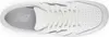 A top-down view of a white New Balance sneaker. Podgląd zdjęcia produktu