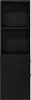vidaXL Badezimmermöbel-Set Schwarz Eichen-Optik 22 x 41 x Produktbild-Vorschau 7