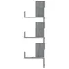 vidaXL Wand-Eckregal Grau Sonoma 45x45x147 cm Holzwerkstoff Produktbild-Vorschau 4