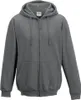 Just Hoods JH050 | Herren Kapuzenpulli mit Reisverschluss / Produktbild-Vorschau 3