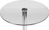 Glastisch Bistro Stehtisch 105, Basis aus Metall Produktbild-Vorschau 2