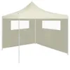 vidaXL Padiglione parete laterale con finestre 6x2 m crema Anteprima dell’immagine prodotto 1