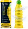 5x Speedbadminton Federbälle gelb - Badmintonbälle, extra Produktbild-Vorschau 1