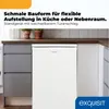 Exquisit Gefrierschrank GS512-040E weiss | 91 l Nutzinhalt Produktbild-Vorschau 3