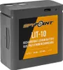 A studio shot of a Spypoint LIT-10 rechargeable lithium battery pack. Voir les images du produit