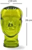 Glas KOPFHÖRERSTÄNDER transparent + satin | 29cm Glaskopf Produktbild-Vorschau 2