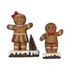 Clayre & Eef Décoration de Noël Père Noël en pain d'épice Voir les images du produit 5