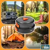 Vilde | Set de vaisselle de camping en aluminium 10 pièces Voir les images du produit 11