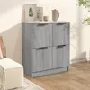 vidaXL Sideboard Grau Sonoma 60x30x70 cm Holzwerkstoff - Produktbild-Vorschau 4