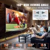 SucceBuy Outdoor-Filmleinwand mit Ständer – 150 Zoll Produktbild-Vorschau 2