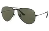 Ray-Ban RB3025 002/58 58 Aviator Large Metal noir / vert Voir les images du produit 2
