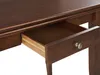 BELIANI Esstisch Dunkelbraun Gummibaumholz 90/120 x 60 cm Produktbild-Vorschau 11