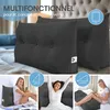 ELONEO Coussin dorsal 140 cm de large, coussin en forme de Voir les images du produit 4