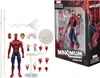 A Spider-Man action figure in its packaging, along with its accessories displayed separately. Podgląd zdjęcia produktu