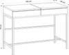 Skye Decor, Linda, Schminktische, Eiche, Produktbild-Vorschau 6