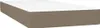 vidaXL Boxspringbett mit Matratze Taupe 200x200 cm Stoff Produktbild-Vorschau 4