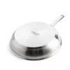 Patelnia ze stali nierdzewnej KitchenAid 20 cm srebrna - z Podgląd zdjęcia produktu 7