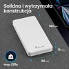 Extralink EPB-078W 10000mAh Biały Powerbank Powerbank, Podgląd zdjęcia produktu 3