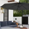 YZNAHRE Sonnenschirm 350 cm Ampelschirm mit Kurbel Alu Produktbild-Vorschau 12