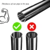 Bastone per tende moderno nero opaco – 120 cm, singolo Anteprima dell’immagine prodotto 6