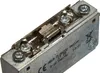 Close-up of a metal electronic door opener mechanism. Produktbild-Vorschau
